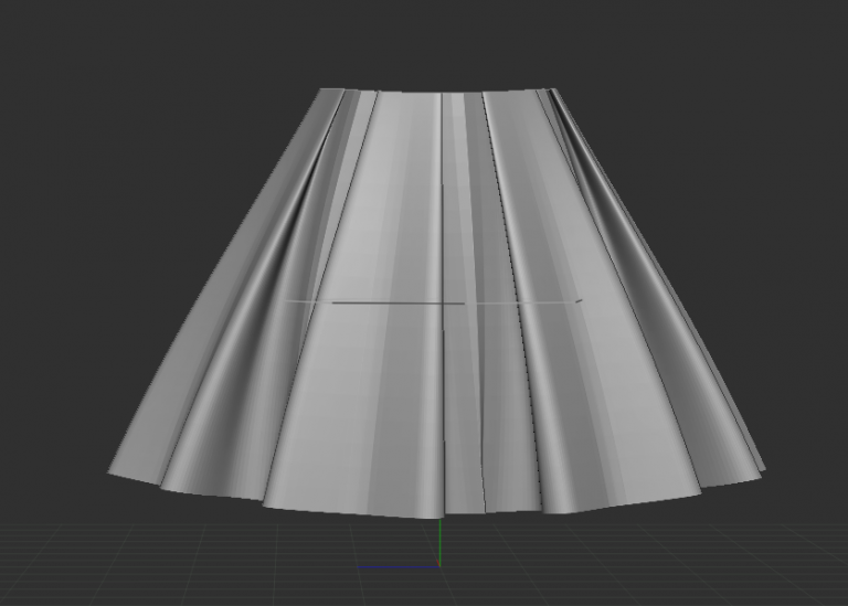 ZBrushでのスカート作成のティップス
