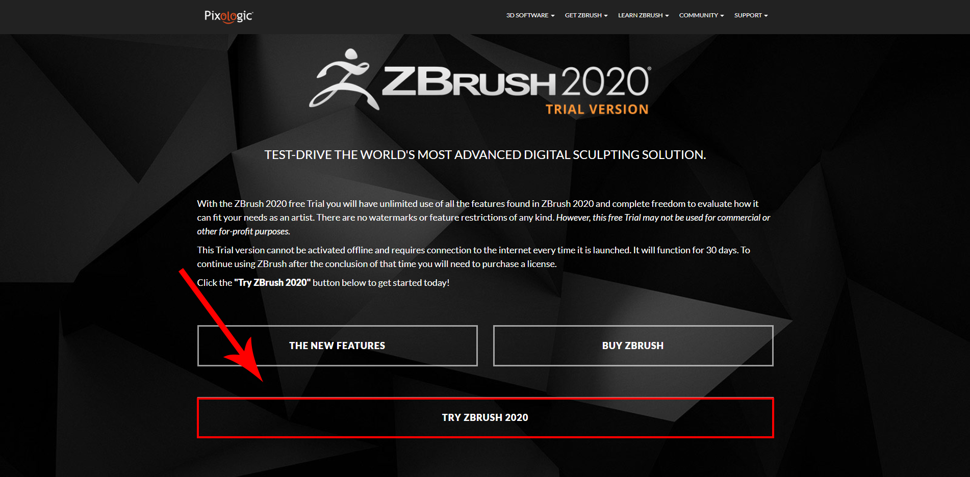 Zbrush2020 体験版のdl 初心者講座