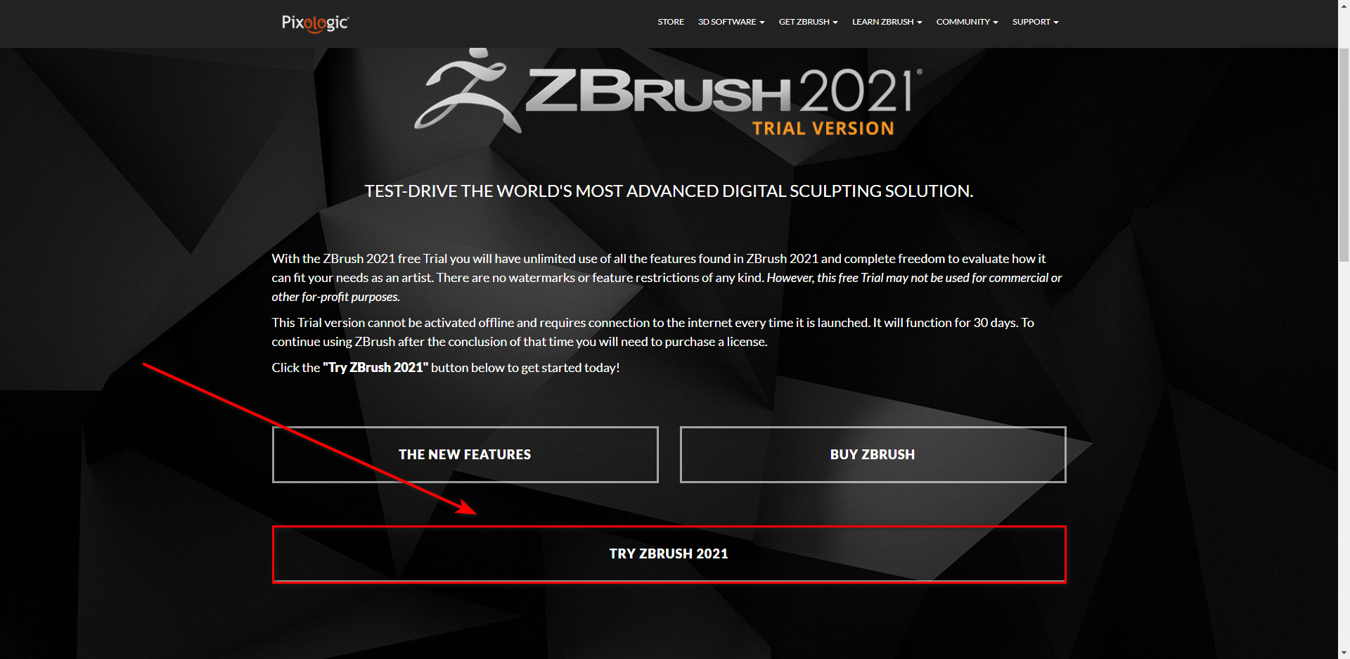 Zbrush21 体験版のdl 初心者講座