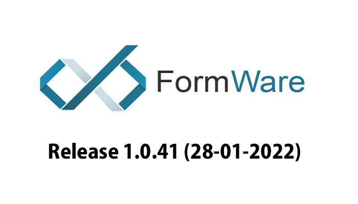 FormWare 3D 1.0.4.0アップデート