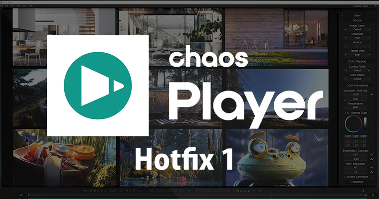 Chaos Playerの Hotfix 1をリリース