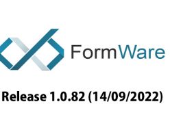 FormWare 3D 1082 アップデート