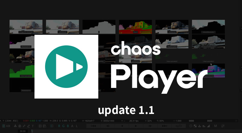 Chaos Player, update 1.1 リリース