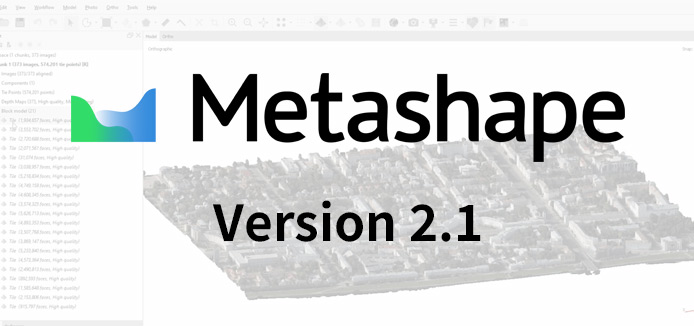 Agisoft Metashape 2.1 安定版リリース