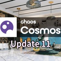 Chaos Cosmos アップデート: 650 を超える新しい高品質 3D モデルとマテリアルを追加