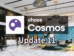 Chaos Cosmos アップデート: 650 を超える新しい高品質 3D モデルとマテリアルを追加