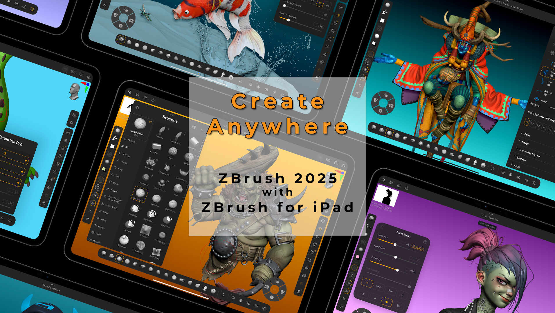 ZBrush 2025 および ZBrush for iPad がリリース