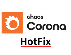 Chaos Corona 12, update 1 Hofix がリリース