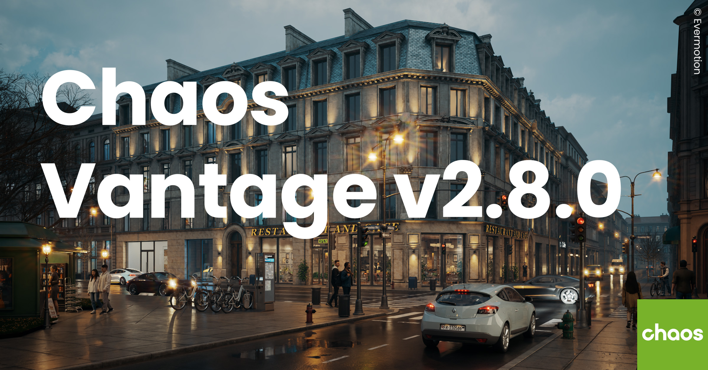 Chaos Vantage v2.8.x リリース | 株式会社オーク