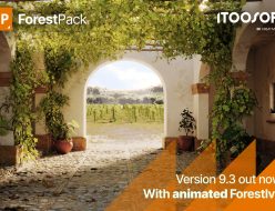 ITooSoftware Forest Pack 9.3 がリリース