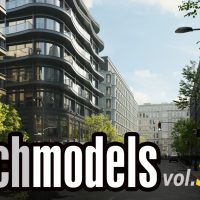 Archmodels vol.304 中規模の近代都市建築物