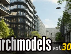 Archmodels vol.304 中規模の近代都市建築物