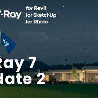 SketchUp、Rhino、Revit向けのChaos V-Ray 7, update 2 がリリース