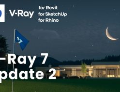SketchUp、Rhino、Revit向けのChaos V-Ray 7, update 2 がリリース