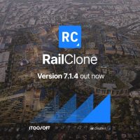 ITOOSOFT RailClone 7.1.4 アップデート