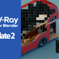 Chaos V-Ray for Blender update 2 がリリース