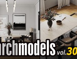 EVERMOTION Archmodels vol.306 ダイニング家具 発売開始