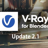 Chaos V-Ray Blender 7のUpdate 2.1がリリース