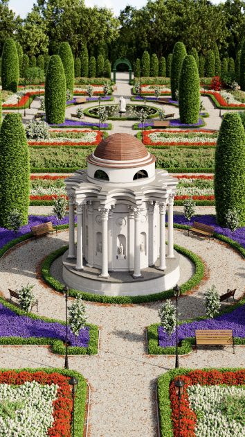 EVERMOTION Archmodels vol.307 ガーデン低木・生け垣