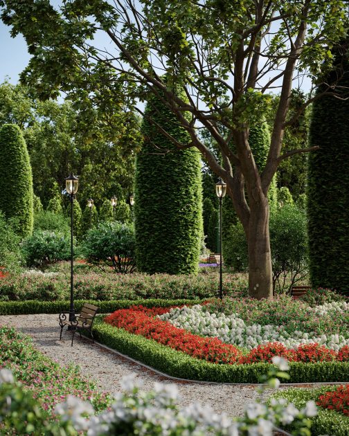 EVERMOTION Archmodels vol.307 ガーデン低木・生け垣