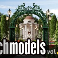 EVERMOTION Archmodels vol.307 ガーデン低木・生け垣 発売開始