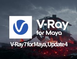 Chaos V-Ray 7 for Maya, Update 4 リリース