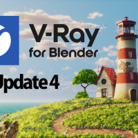 V-Ray for Blender Update 4 がリリース