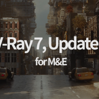Chaos V-Ray 7 Update 4 M&E 向けアップデート