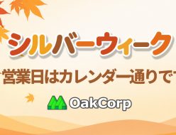 シルバーウィーク営業日のお知らせ (カレンダー通り)